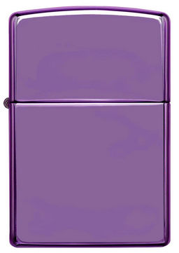 Зажигалка ZIPPO с глянцевым фиолетовым покрытием | High Polish Purple 24747  фото 2