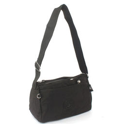 Сумка женская текстиль BoBo-1659, 1отд, плечевой ремень, черный 266005