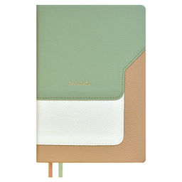 Ежедневник недатированный ESCALADA, А5, 160 л., арт. 67222/ 15 ЛАЙКА ОЛИВКОВАЯ (кожзам: 146х211 мм