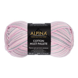 Пряжа ALPINA COTTON MULTI PALLETE 50% хлопок, 50% акрил 10 шт. х 50 г 205 м 5 м
