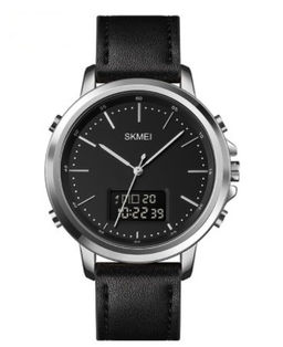 Часы наручные Skmei мужские электронные 1652silver-black