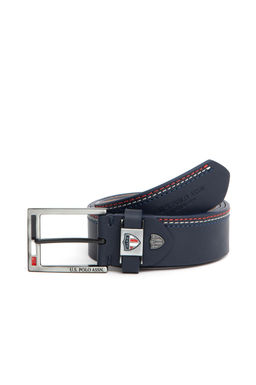 Мужской темно-синий ремень - U.s. polo assn фото 3
