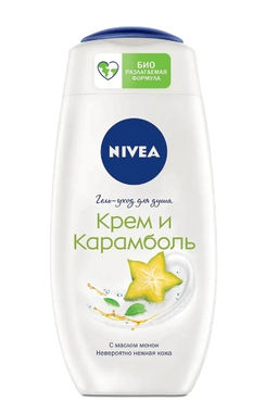 NIVEA SHOWER гель д/душа 250мл Крем карамболь