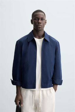 REGULAR FIT BOMBER JACKET - Zara фото 2