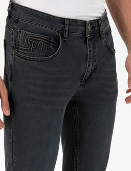 Мужские зеленые джинсовые брюки - U.s. polo assn фото 5