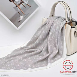 Палантин женский с принтом