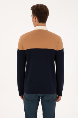 Erkek Camel Sweatshirt