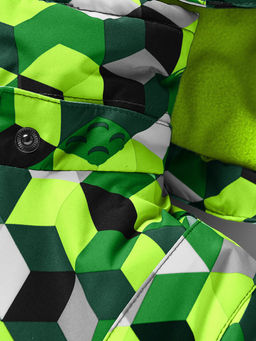 Горнолыжный костюм для мальчика зеленого цвета 9325Z - Valianly фото 10