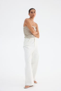 Top de tubo drapeado - H&m фото 3