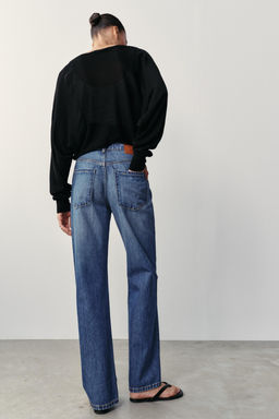 JEANS Z1975 REGULAR TIRO ALTO LONG LENGTH / Azul - Zara фото 7
