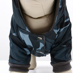 Комбинезон зимний для животных Камуфляж, 2XL (ДС 34, ОШ 34-36, ОГ 44 см), микс - Simaland фото 5