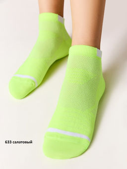 Носки жен. ACTIVE 24С-97СП (короткие) (72/6) - 633 салатовый