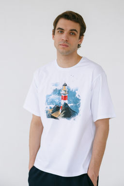 Футболка мужская Маяк Palliser (oversize) - Captain's mate фото 7