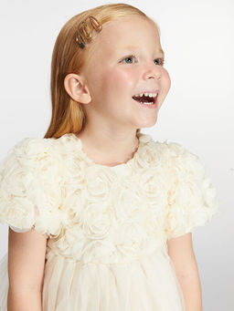 Bisiklet Yaka K?z ?ocuk Abiye Elbise