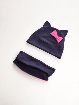 Комплект (шапка+снуд) UD 3021 т.синий - Mini maxi фото 2