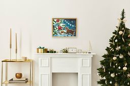 ФРЕЯ PNB/PM-067 Набор для раскрашивания по номерам 40 х 30 см Пушистый подарок