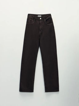 Джинсы прямого фита с высокой посадкой ZR2603092324-20 / Zarina