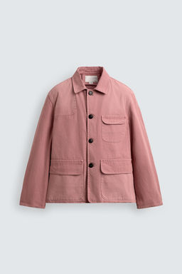 LIMITED EDITION RELAXED FIT WASHED JACKET - Zara фото 7