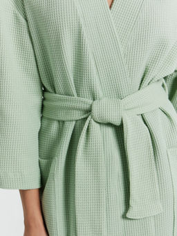 Халат женский зеленый морозная зелень 552272 - Mark formelle фото 5