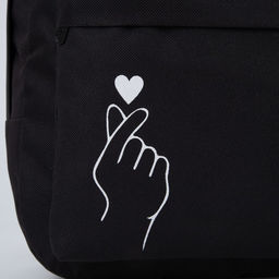 Рюкзак молодёжный Like, 29х12х37 см, отдел на молнии, наружный карман, цвет чёрный - Nazamok фото 5