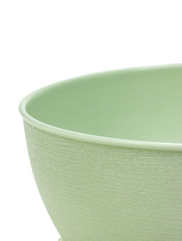 Цена за 3 шт. Горшок для цветов «Фиалочка», 800 мл, d=14 см, h=8 см, пластиковый, зелёный