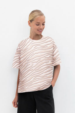 Футболка Very Neat ЕВТ 3112 из трикотажа супрем матовый беж