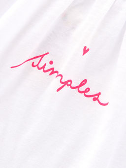 Футболка с принтом UD 6558 белый - Mini maxi фото 3