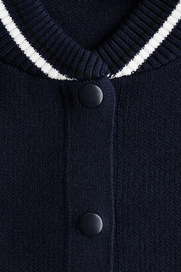 Chaqueta de b?isbol en punto - H&m фото 5