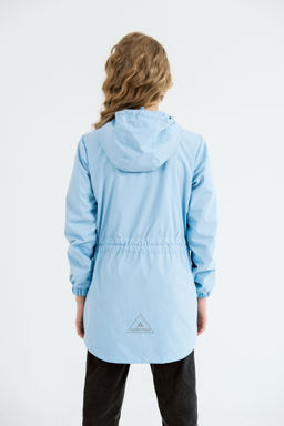 Ветровка "Софт" для девочки голубой