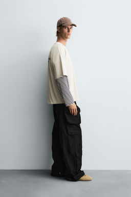 WASHED GRAPHIC T-SHIRT - Zara фото 4