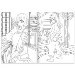 Цена за 3 шт. Раскраска На улицах Токио, 16 стр., Аниме - Буква-ленд фото 2