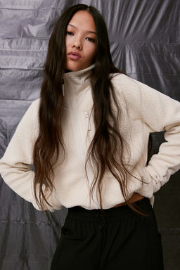 Chaqueta de deporte en borreguito - H&m фото 3