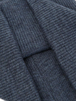 Шапка жен. шерсть+акр LB-BR55041 denim - Labbra фото 4