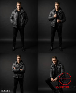 мужская куртка с капюшоном - Bruno фото 4