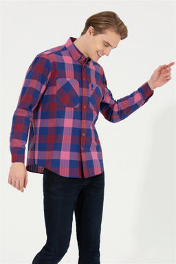 U. S. Polo Assn Мужская красная рубашка с длинным рукавом - U.s. polo assn фото 7