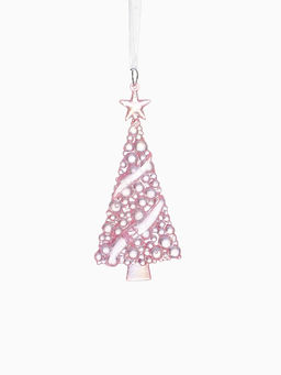 Цена за 2 шт. Ёлочная игрушка Зимнее волшебство. Елочка воздушная, 135.5 см, сиреневый перелив фото 9