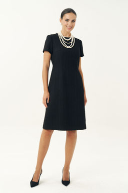 Платье URS 25-646-1 синий