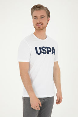 Мужская белая базовая футболка Неожиданная скидка в корзине - U.s. polo assn фото 10