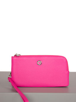 LACCOMA клатч LA-4082-фуксия натуральная кожа