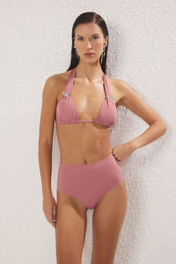 TRENDYOLMILLA Siyah Yuksek Bel Regular Mix&Match Bikini Alt? TBESS21BA0057  фото 64