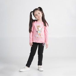 CRB wear/CWKG 70086-22-286 Брюки для девочки, черный/Ex.Cherubino  фото 3