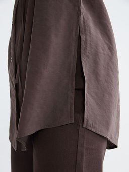 Ba?lama Detayl? Kad?n G?mlek Tunik