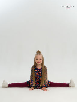 Костюм Алиса лисята на синем-марсала - Sovalina фото 13