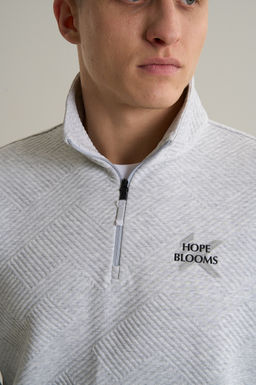 Толстовка half-zip Серый KT Sweatshirt - Anta фото 7