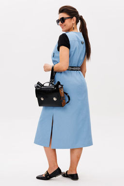 Платье ANELLI 1478 вечернее озеро  фото 5