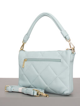 LACCOMA сумка Луиза-Ф826-голубой эко кожа хлопок