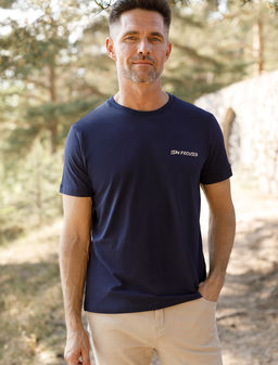 VILATTE / Футболка из премиального хлопка с авторским принтом  фото 7