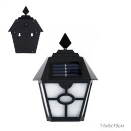 Светильник садовый настенный на солнечной батарее 14х19 см / PM-614 /уп 72/ - Галеонтрейд фото 3
