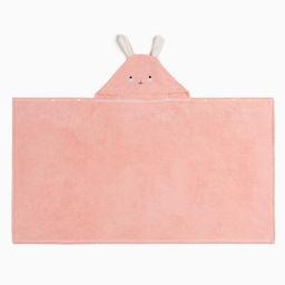 Полотенце с капюшоном Крошка Я, цвет розовый, 67х120 см, 100% п/э, 280 г/м2  фото 8