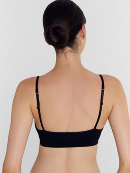 Бюстье женское набор (2 шт.) в черном и бежевом цвете черный 512388-2 - Mark formelle фото 5